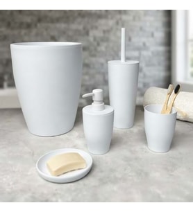 PURE BANYO SETİ 5Lİ BEYAZ-100480