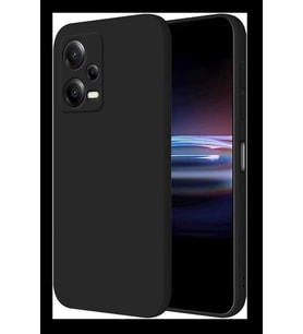 Poco X5 5G Kılıf First Silikon - Siyah