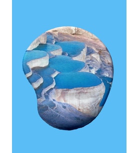 Türkiye Serisi - Pamukkale Baskılı Bilek Destekli Mouse Pad
