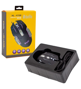 HELLO HL-4728 3600 DPI  KABLOLU OYUNCU GAMING MOUSE
