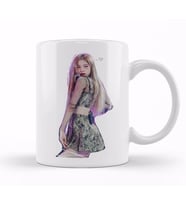 Blackpink Rose 01 Kupa Bardak Porselen