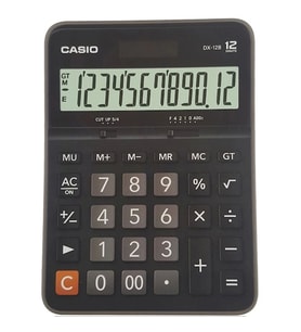 CASIO DX-12B 12 HANE MASAÜSTÜ HESAP MAKİNESİ