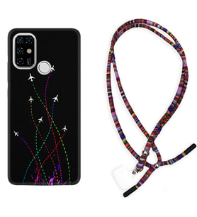 Casper E30 F20 X20 Kılıf Boyun Asklı Rasta Silikon Line Planet 1736