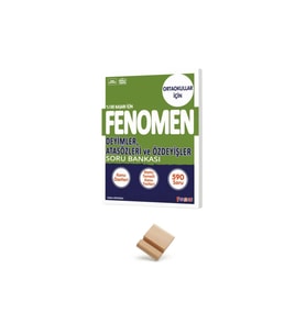 Fenomen LGS 8. Sınıf 2027 Deyimler Atasözleri ve Özdeyişler Soru Bankası + Telefon Standı