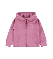 Civil Girls Sporty&Cool Baskılı 2-5 Yaş Hırka - Pembe