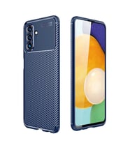 Samsung Galaxy A36 Kılıf Auto Focus Karbon Kapak - Lacivert