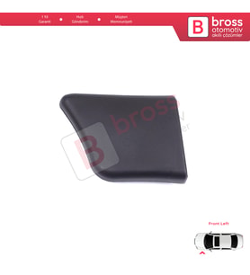 Peugeot Partner M59 2002-2008 Makyajlı Kasa 8544.J5 İçin Ön Sol Çamurluk Çıtası