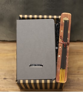 Kişiye Özel Defter & Tütsü Hediye Seti