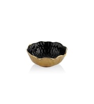LOTUS SIYAH GOLD KUCUK KASE 22,5X22,5X9 CM