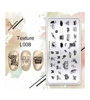 BORN PRETTY STAMPER DESEN PLAKASI TEXTURE L008