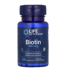 Biotin 600 mcg 100 Kapsül
