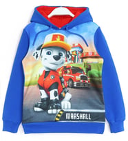 Paw Patrol Marshall 3D Baskılı Erkek Çocuk Sweatshirt Saks