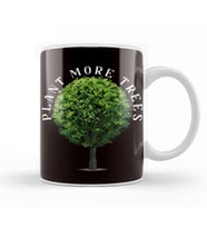 Plant More Trees Planting Gardening Landscaper Nature Lawn Kupa Bardak Porselen