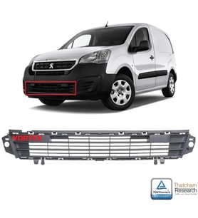 PEUGEOT - ÖN TAMPON ORTA IZGARA PG PARTNER 2015-