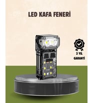 3’ü 1 Arada LED Far Şarj Edilebilir Sensörlü Manyetik 10 Saat Kullanım