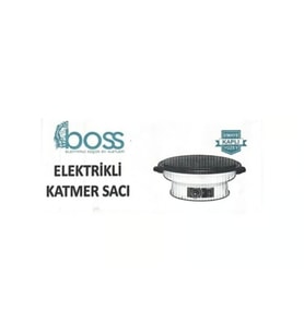 BOSS Elektrikli Termostatlı Katmer Sacı (Beyaz-Kırmızı-Bej-Siyah-Gri)
