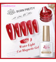 BORN PRETTY 10ml Water Light Cat Magnetic Kalıcı oje WL-06 (58465)