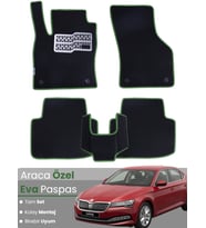 SKODA SUPER B (2015-2023) Uyumlu EVA Paspas Tam Set–Oto Paspas,Araca Özel,Kolay Montaj