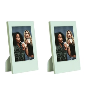 Instax Mini Film Uyumlu Yeşil 2'li Klasik Fotoğraf Çerçeve Seti