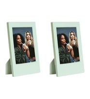 Instax Mini Film Uyumlu Yeşil 2'li Klasik Fotoğraf Çerçeve Seti