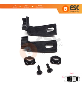 VW Golf MK4 A4 1J HB Sedan Estate 1997-2006 1J0998226 İçin Sağ Ön Far Ayak Tamir Seti