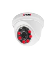 FURY 5mp 3.6mm Lensli 1080p 2mp Görüntü 6 Atom Led Gece Görüşlü İç Mekan Full Hd Güvenlik Kamerası 1412A