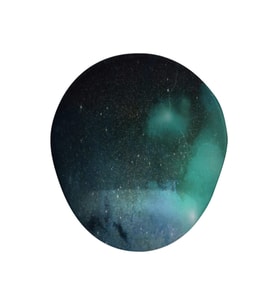 Galaxy 1 Oval Bilek Destekli Mouse Pad