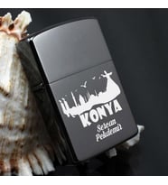 Konya Temalı İsme Özel Metal Çakmak