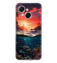 Spark Go 1 2025 Kılıf Boutique Baskılı Resimli Okyanus Pcode -067