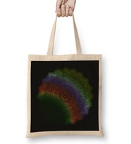 Yogi Prana Mandala Rainbow Bez Çanta Uzun Saplı