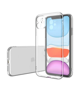 Apple iPhone 11 Uyumlu Kılıf Zore Kamera Korumalı Süper Silikon Kapak (Renksiz)