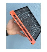 Fasülyesine Oynamam 3d Kabrtmalı Pleksi Motor Plakalığı