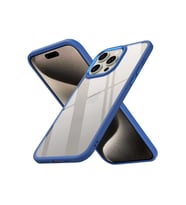 iPhone 15 Pro Kılıf Power Silikon - Mavi