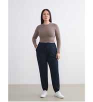 LCW EVERYDAY Lacivert Beli Lastikli Kadın Jogger Eşofman Altı