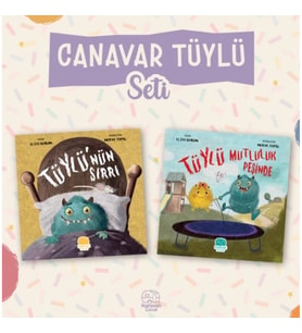 Canavar Tüylü Seti (2 Kitap)