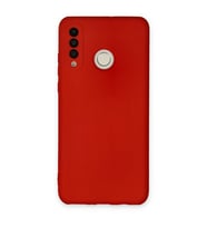 Huawei P30 Lite Kılıf Nano İçi Kadife Silikon - Kırmızı