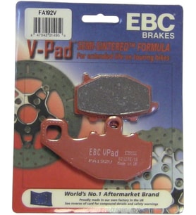 Ebc Fa192V 1994-2004 Kawasaki ZX-9 R Uyumlu Arka Fren Balatası Yarı Sinterli Bal