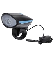 120 Desibel 3 Modlu Elektronik Scooter Korna ve Ön Farı - MAVİ