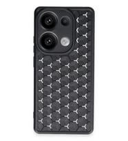 Durukar® Redmi Note 13 Pro 4G Kılıf Petek Silikon Kapak - Siyah