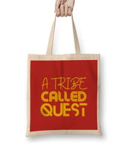 A Tribe Called Quest Logo Bez Çanta Uzun Saplı
