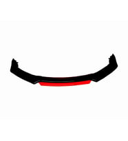 Honda Civic Fc5 Tampon Eki 3 Parça Lip Bodykit Karlık Pianoblack 4 parça (Kırmızı)