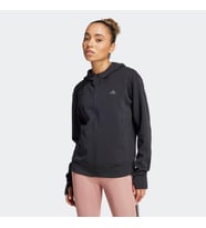 adidas JP2654 D4T FZ HOODIE Kadın Sweatshirt (Siyah)