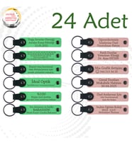 F Yeşili & Y Ağzı, Düğün Misafirlerine Özel Sürpriz, 24’lü Set, Kişiselleştirilebilir Hediyelik