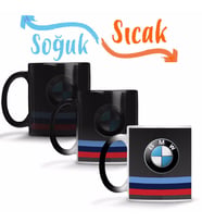 Bmw M Power Carbon Sihirli Kupa Bardak Porselen