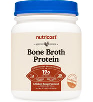 Chicken Bone Broth Protein Powder 430 Gr. (Chicken Soup) 20 Servings