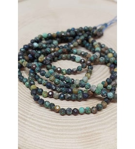 Afrika Turkuazı Taşı Dizi 2,5mm