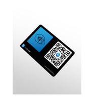 Araç İletişim Bilgisi Sticker NFC ve QR Kod Özellikli Araba Sticker