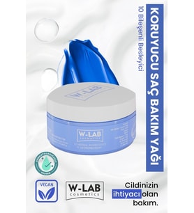 W-Lab Kozmetik 10 Bileşenli Besleyici Koruyucu Saç Bakım Yağı 250 ML