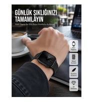Mey İthalat® SQ-16 Mini Series 10 – Dokunmatik Akıllı Saat Kalp Ritmi, SpO2, Uyku Takibi