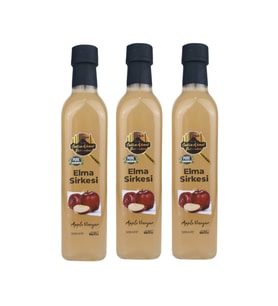 Tarihi Sultanahmet Baharatçısı Elma Sirkesi 3x500ml (Özel Üretim)